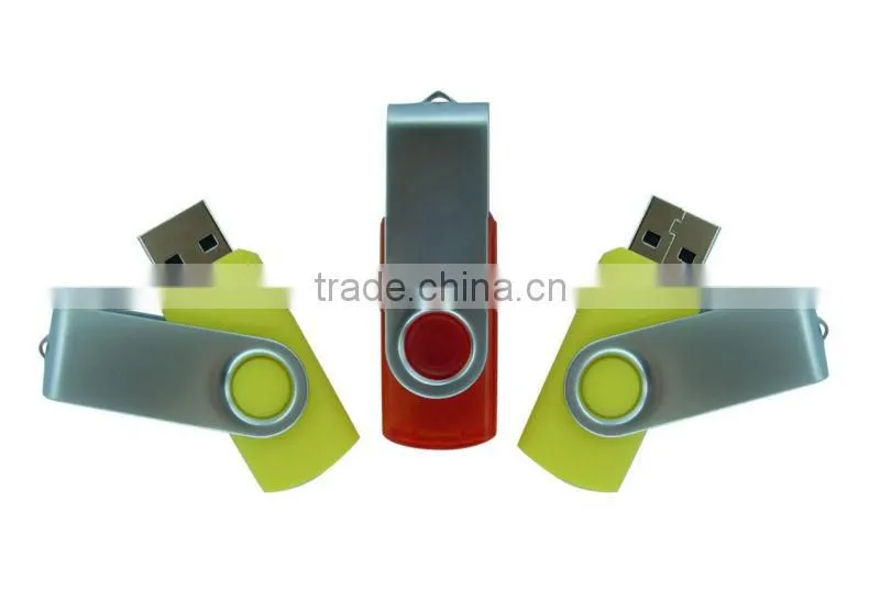 swivel usb flash driver with black gift box hot selling for 2013 gifts