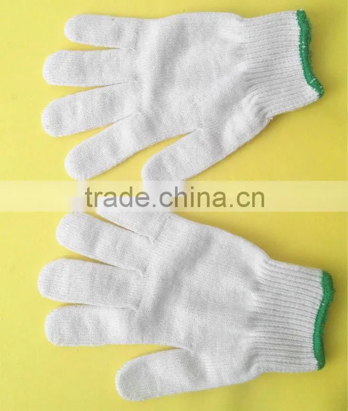 cotton hand glove with high quality