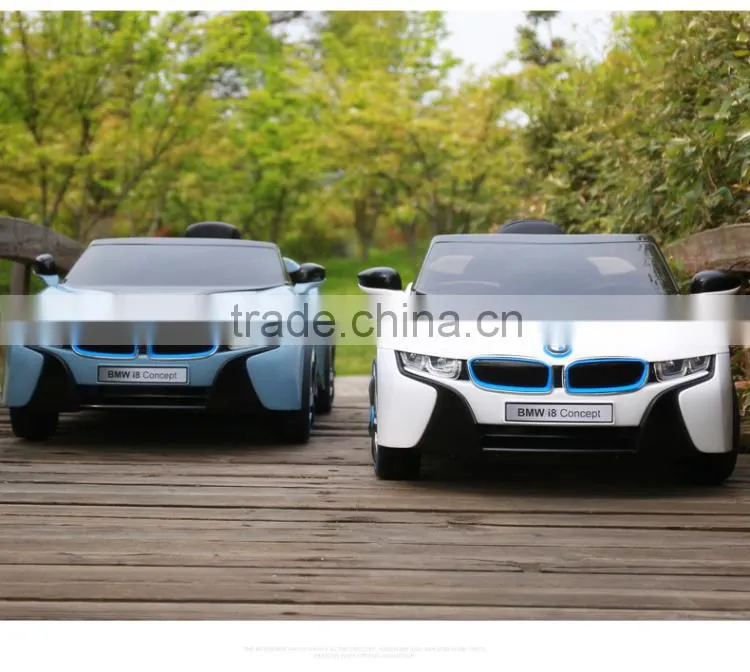 New style 12V licensed ride on car toys remote control baby battery car i8 JE168