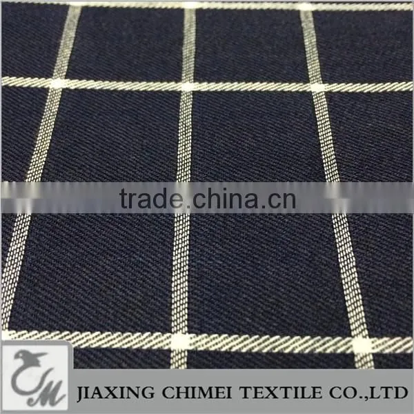 jiaxing cotton yard dyed of grid denim