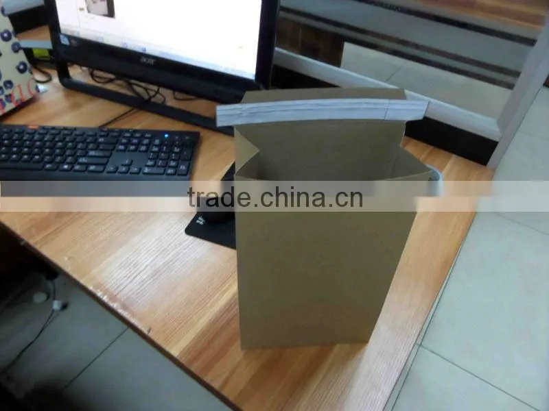 tin tie coffee kraft bag with matte