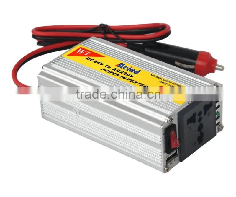 Meind High Quality Hot Sales 200W Car Power Inverter DC12V to AC220V CE Approval