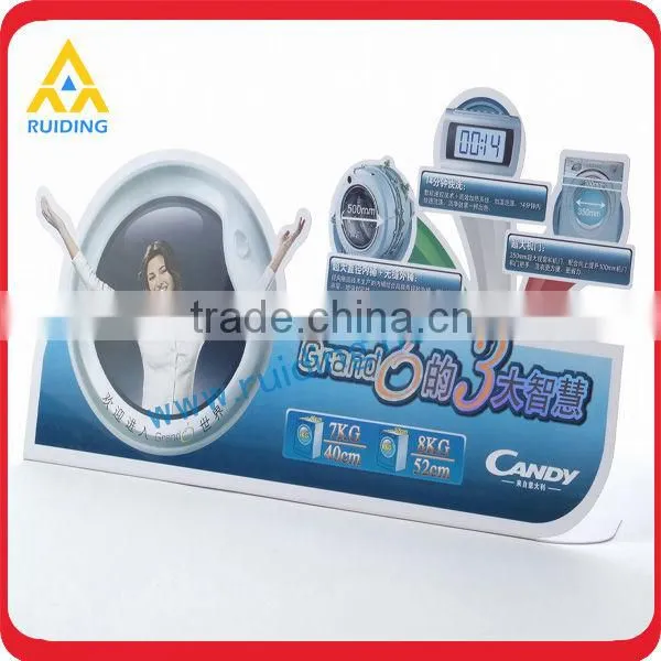 white PVC plastic advertising board