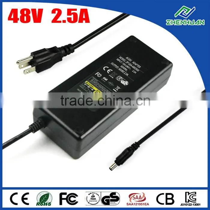 Kinect AC Adapter 48V 2.5A Power Supply For Massage Chair 2015 New Arrival