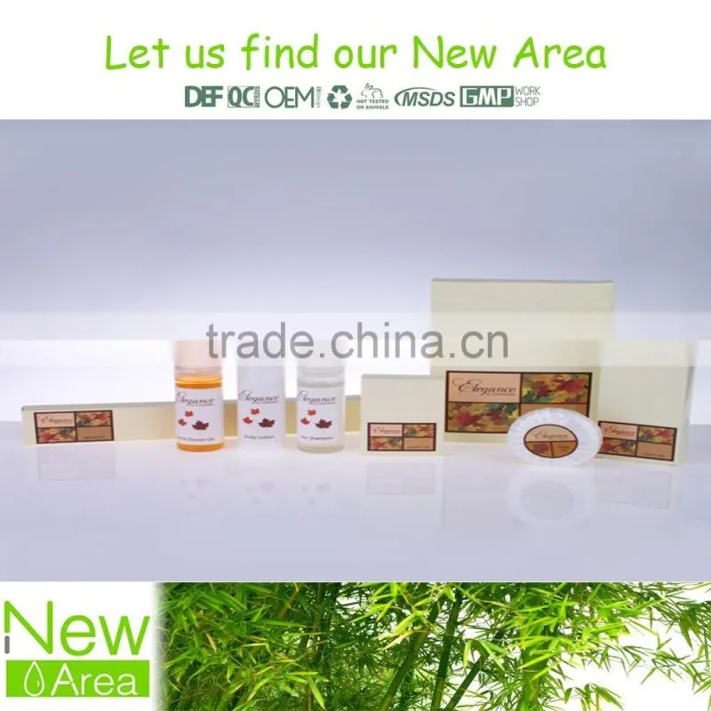 cardboard box packed luxury hotel use soap