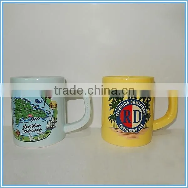 tourist souvenir ceramic custom mug