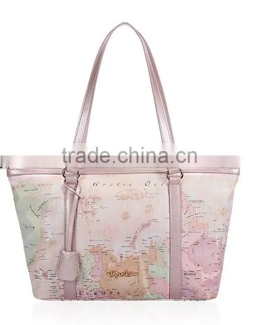 best selling Korean style fashionable good looking printed tote bag