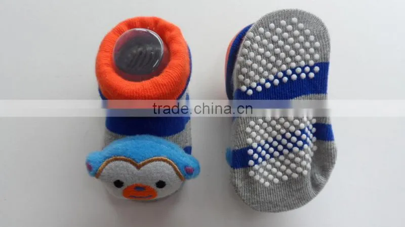BC1095 cheap antislip Animal designs baby socks