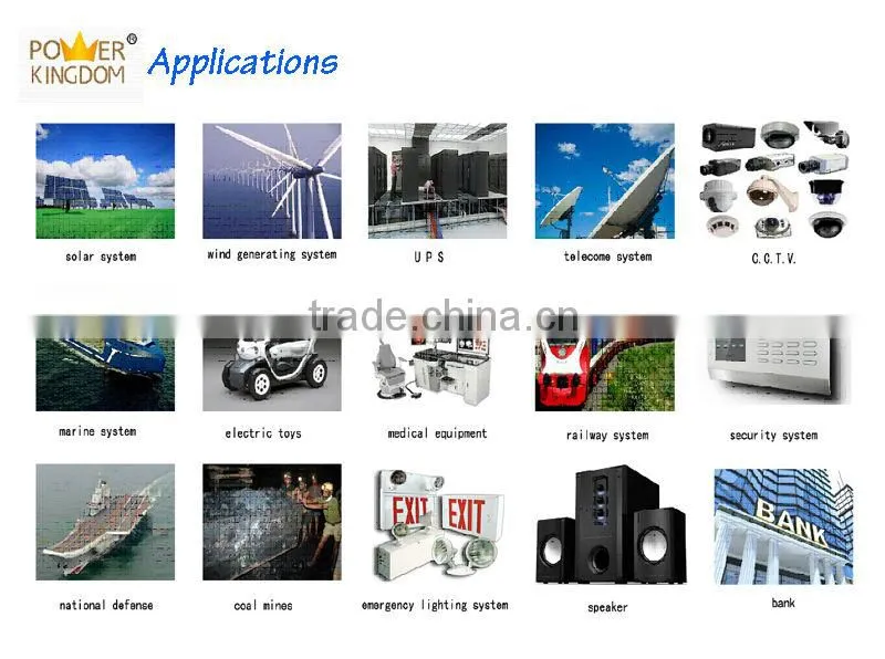 Power tools battery 4Ah 12V agm battery