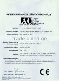 outdoor wpc decking/Fences