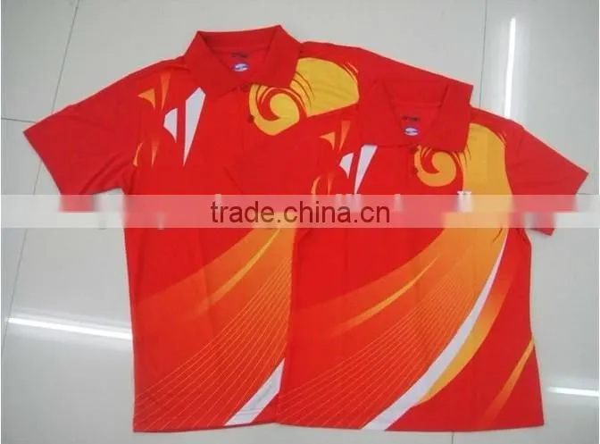 specialized short sleeve badminton wear