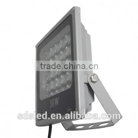 LED IP66 high power Cool White Grey Outdoor 30W LED Flood Light