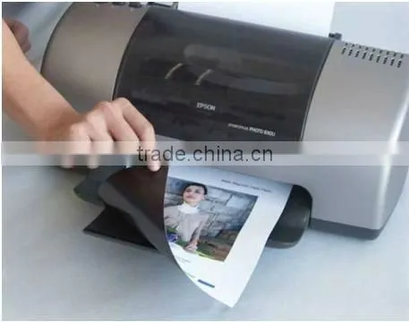 flexible rubber magnetic inkjet paper