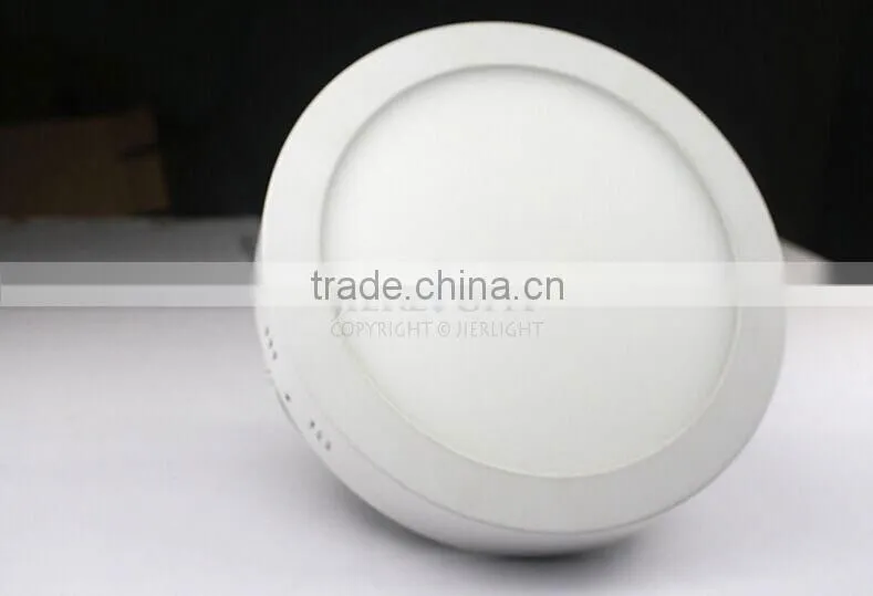 3years warrenty led surface panel light,12w round and square led panel light