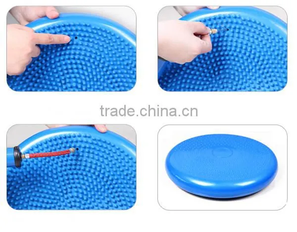 BIG balance massage cushion Massage Cushion 33cm Fitness Exercise Gym Training Sport Yoga Balance Air Cushion
