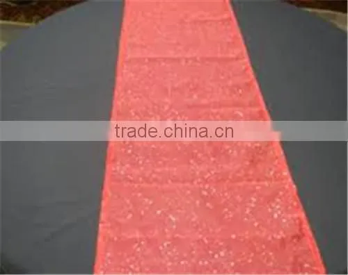 2014 Wholesale Fancy Wedding Organza Table Runner