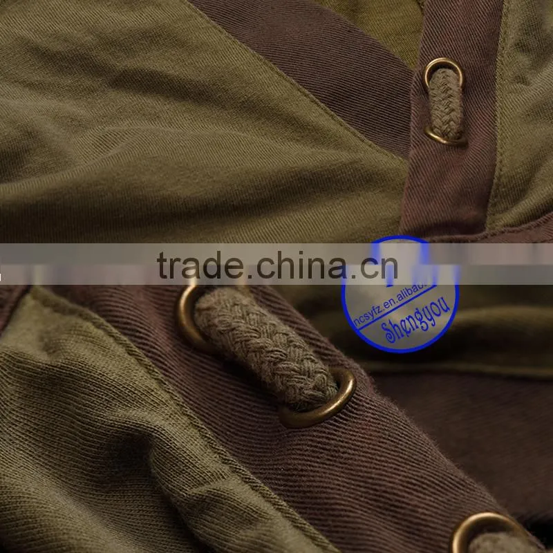 custom long sleeve mens tshirt with hood wholesale china