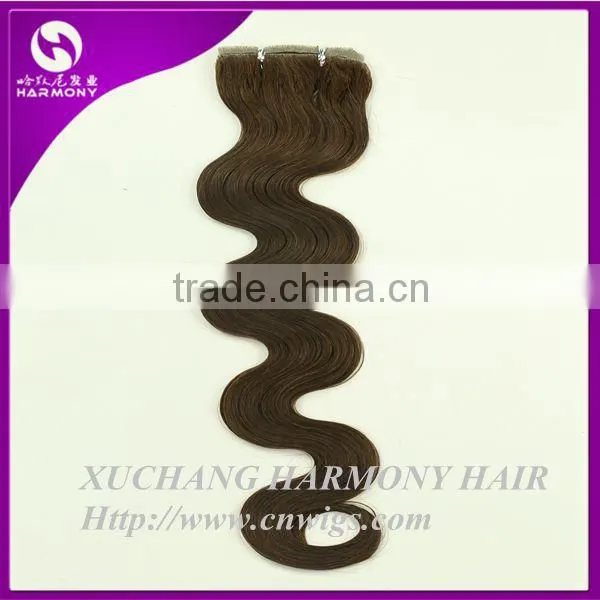 Wholesale Brazilian Virgin Remy Pu Skin Weft Hair Extension