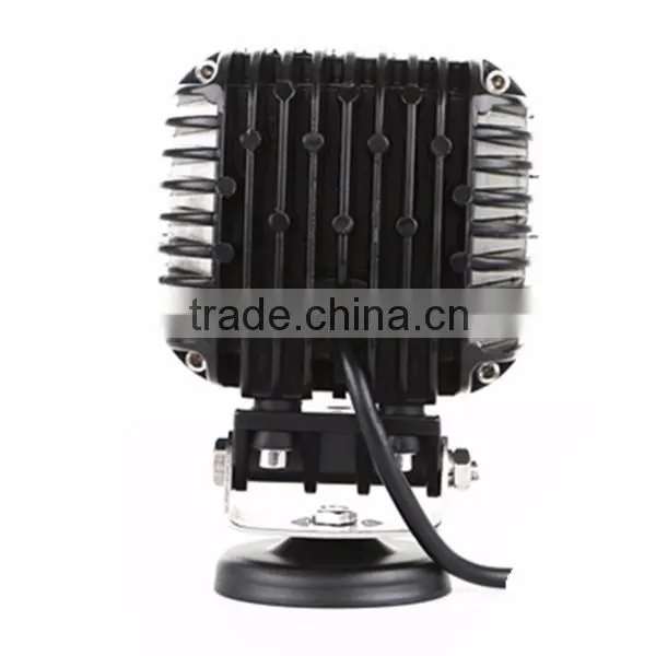 Square 48w led flood light 4x4 off road 12V tractor jee-p work lights fog light For Jee-p Cabin Boat SUV Truck Car ATV