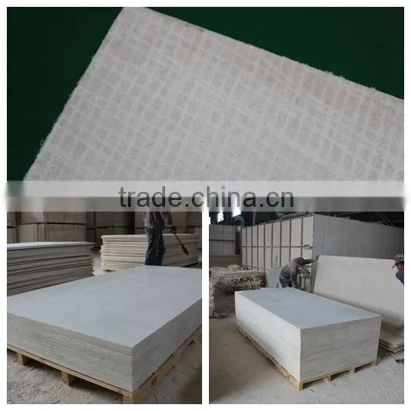 Fire Rated Magnesium Fireproof Board Mgo Board ASTM E-84 UL Tested jet backer board