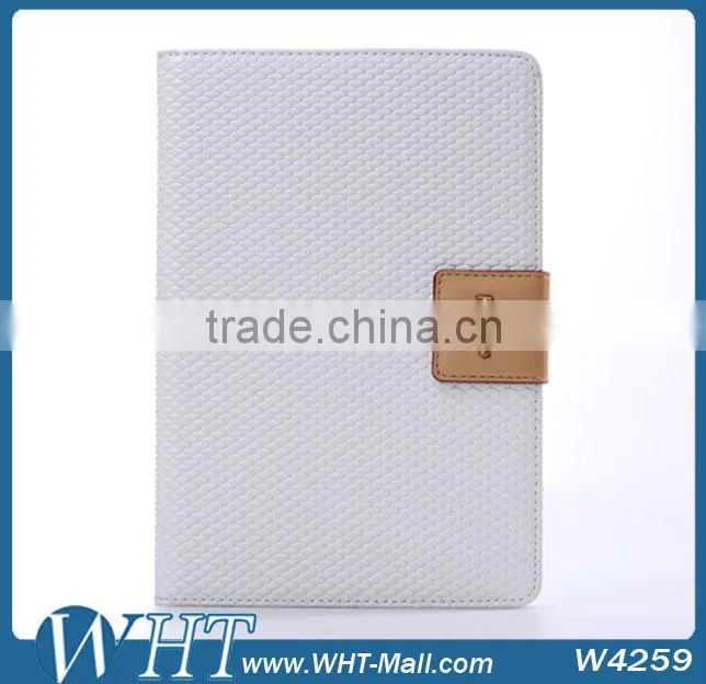 Fashion Blue Color Snake Wave Skin Kaiyue Brand Fashion Leather Stand Cover for iPad mini