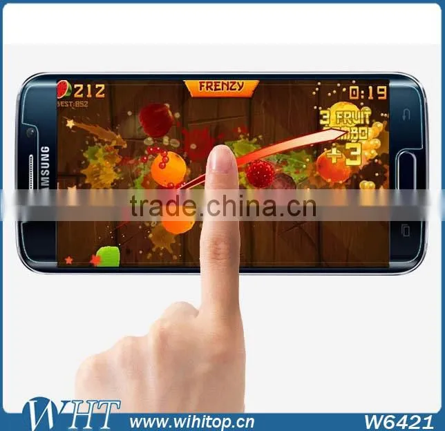 Anti-explosion 2.5D Curved Tempered Glass for Samsung S6 Edge 0.3mm Screen Protector