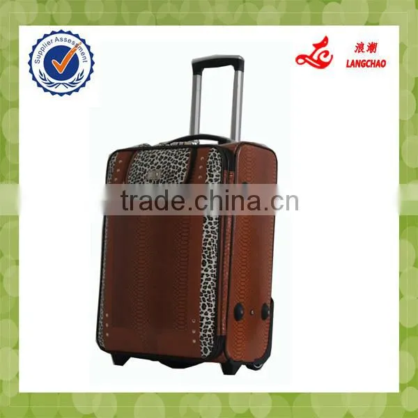 travel rolling two wheel duffel trolley bag