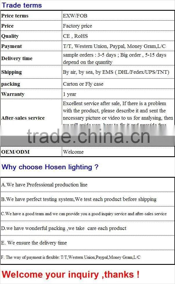 18x3w led wash light or led bar wall wash