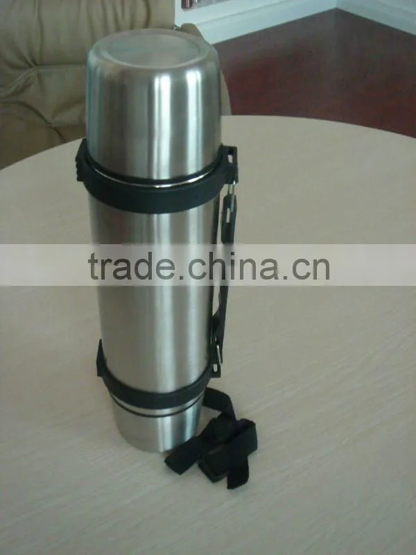 Vaccum Stainless bottle with two cups SL-L2