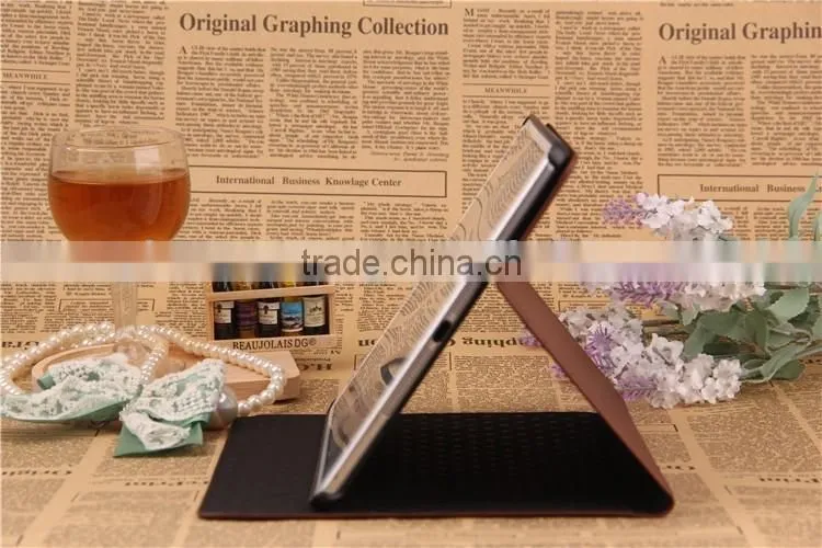 flip case for apple ipad air, flip leather case for ipad air 5