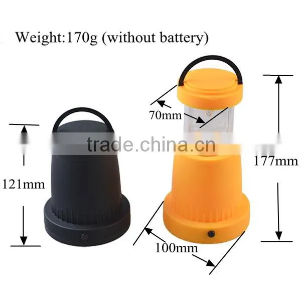 (100025)Super bright camping telescopic rotating lamp collapsible multifunction camping lantern