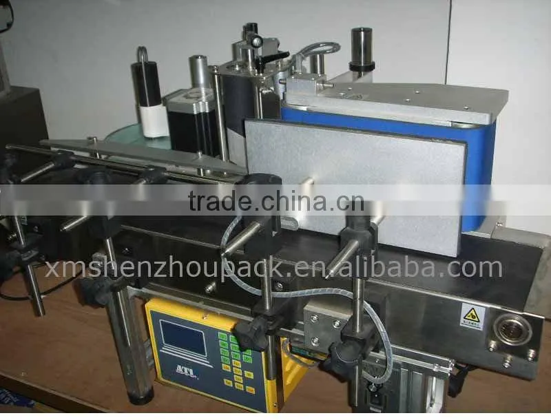 Automatic big plastic pail labeling machine/labeling machine for big plastic pail/automatic labeling machine for pail