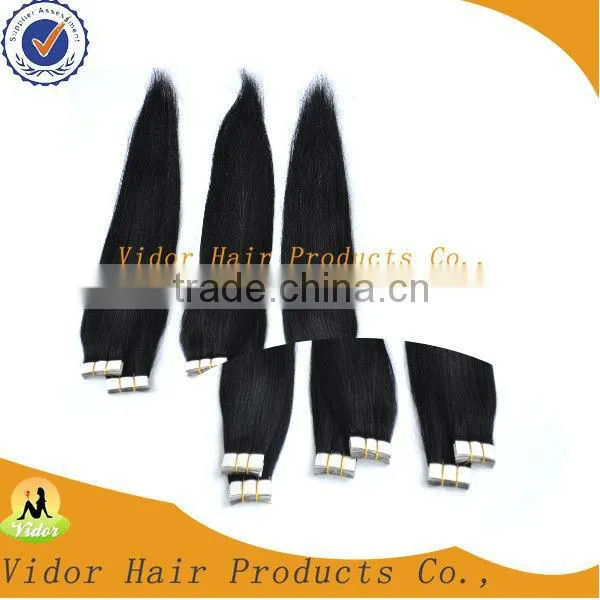 Wholesale Tape Hair Raw Unprocessed 100% Brazilian Virgin Hair