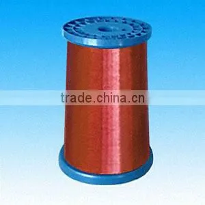 red colour Class F self-solderable polyurethane enamelled round copper wire for motor transformer relays