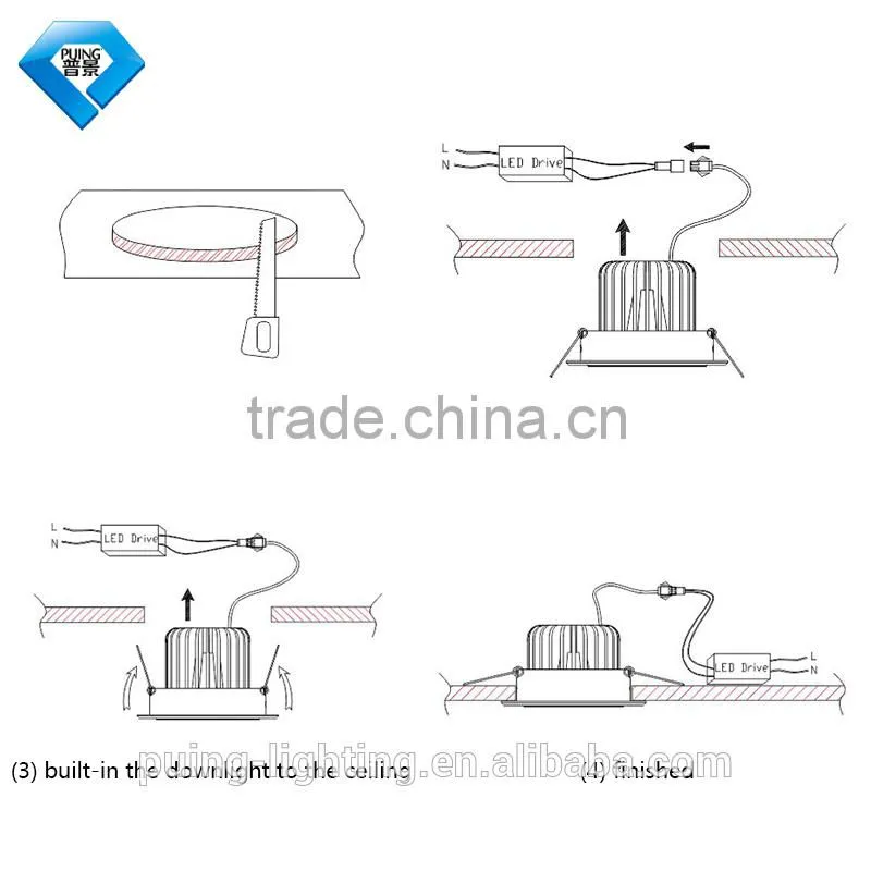 living room cob led Downlight