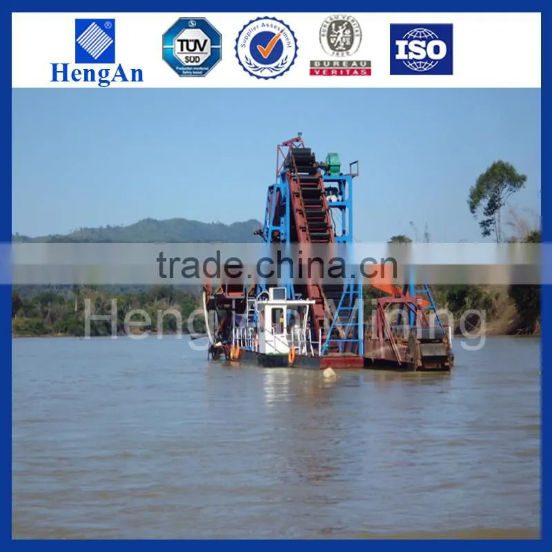 China dredges gold