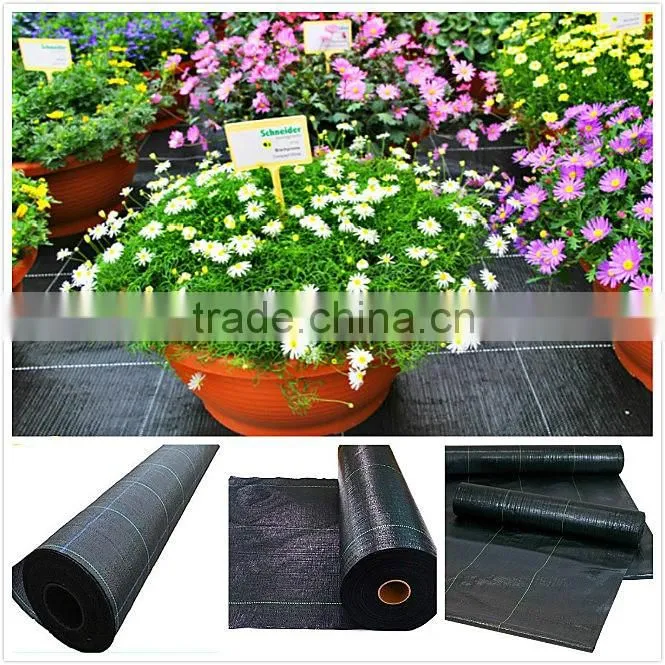 horticultural plastic PP woven weed control fabric