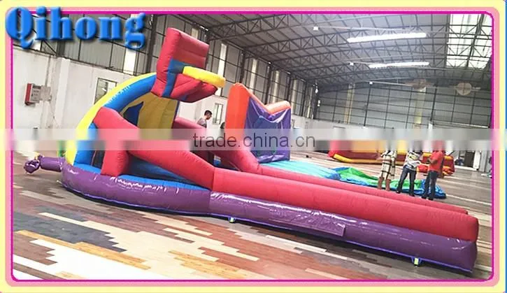 Outdoor new design largest inflatable soap soccer fileld for sale