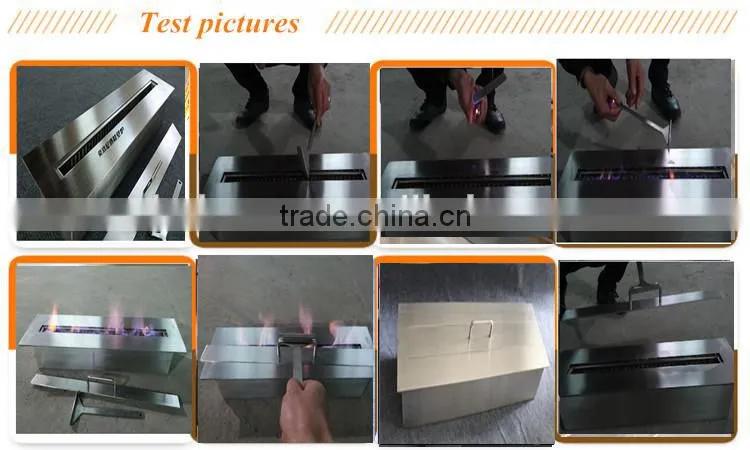 Alcohol Burner 900*180*100mm Manual Ethanol Fireplaces
