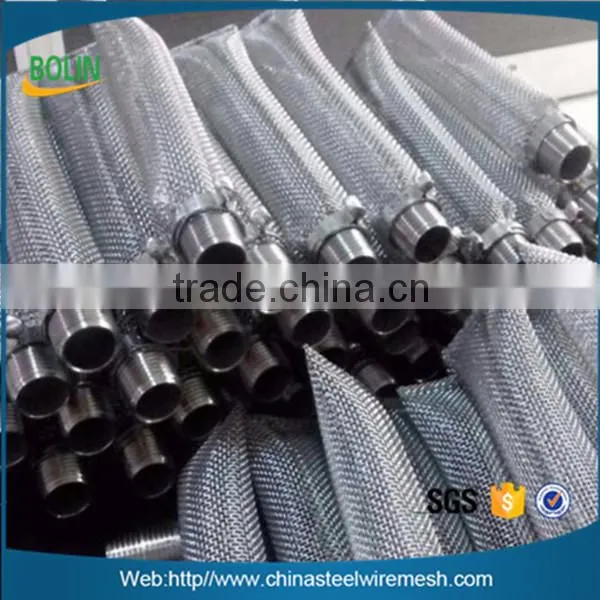 high quality stainless steel dutch weave filter cylindrical screen terp tubes (free sample)