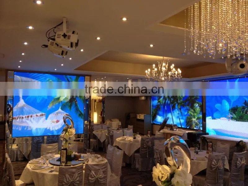 SMD2121 P4 Indoor LED Video Wall for Stadium , 1R1G1B Full Color LED Display for Advertising