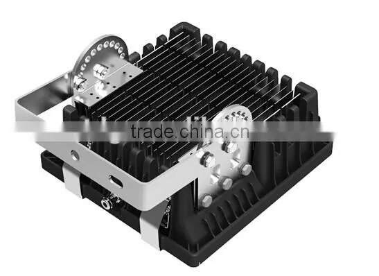 Promotion!! black ALuminum IP65 super bright outdoor led flood light 100w Meanwell driver