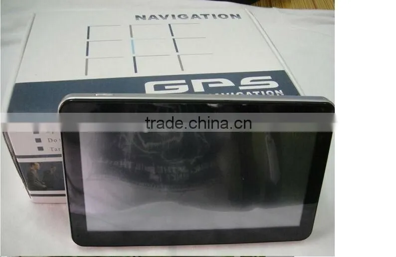 best -selling 7" inch Car GPS Navigation MTK 128MB + FM + 4GB +800MHz 3D Map WinCE 6.0