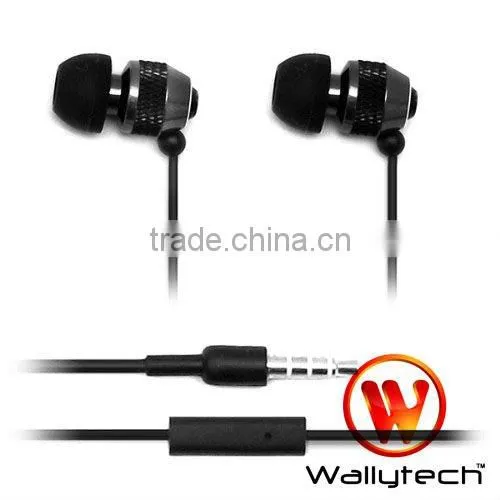 Wallytech Stereo in-ear For iPhone Metal Earphone