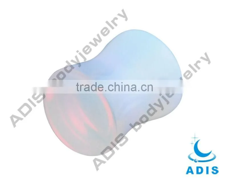 Fashion Piercing Jewelry Wholesale Natural stone flesh tunnel plug