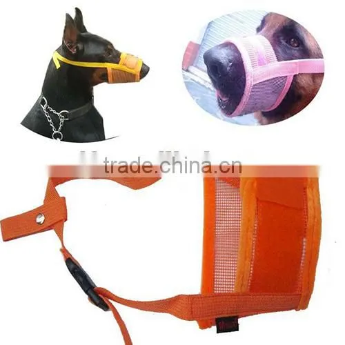 Breathable pet muzzle,comfortable pet muzzle,pet collar for dog