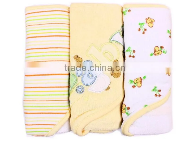 Soft Terry Hooded Towel Set