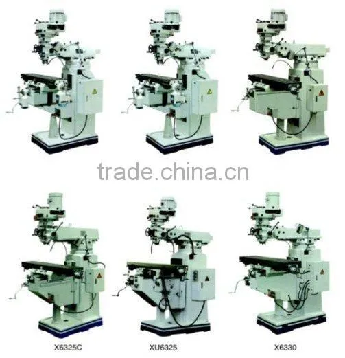Turret Milling Machine price list provided