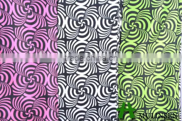 Mulinsen textile 50D*50D polyester satin with twist type of satin fabric