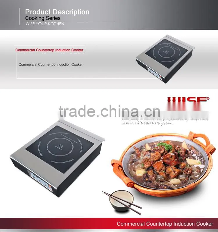 Commercial Stainless Steel Countertop Induction Cooker With 3500W